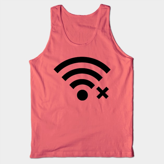 No Connection Tank Top by XTUnknown